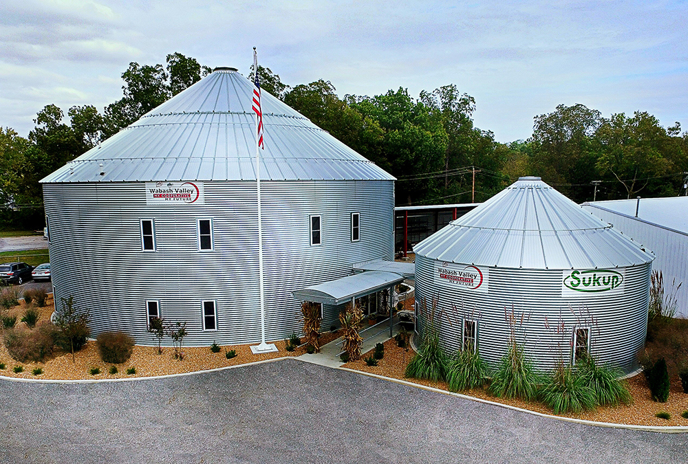 Grain Bin Themed Office Project