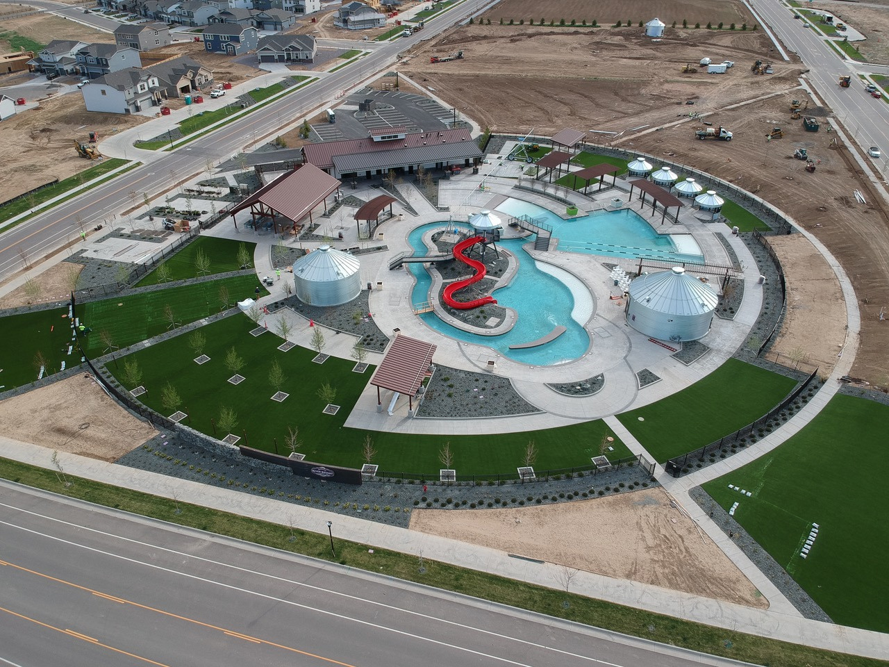 Grain Bin Themed Office Project